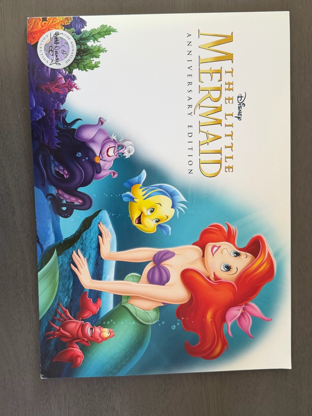 Disney The Little Mermaid Kids anniversary lithographs